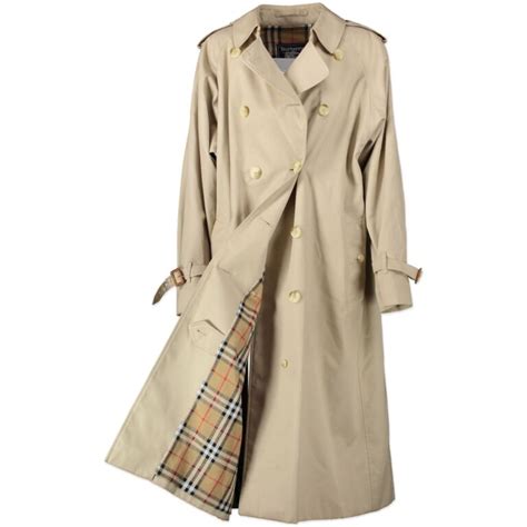 burberry 80s trenchcoat logo|authentic Burberry trench coats.